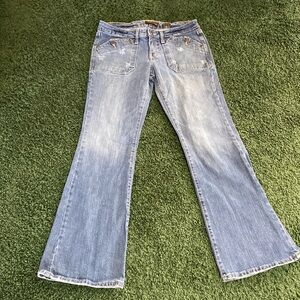 Aeropostale stretch flare 7/8 regular